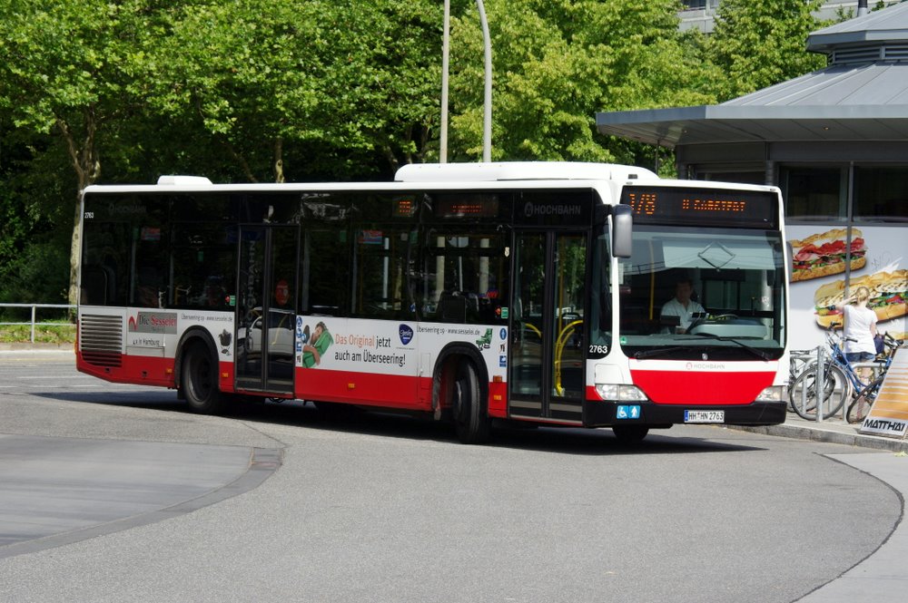 Hochbahn 2763 am 11.Juli 2010 in Poppenbttel
