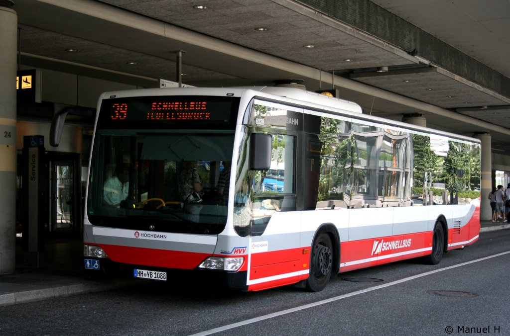 Hochbahn 6028 (HH YB 1088).
Hamburg Airport, 3.7.2010.