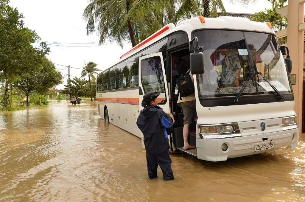 Hochwasser in Hoi An, Zentralvietnam, 08.11.2011