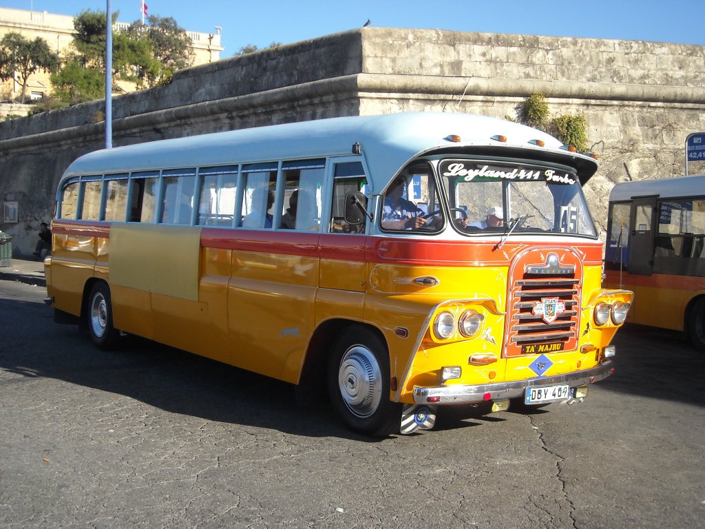 Impressionen vom Busbahnhof in Valetta / Malta, 17.11.2009