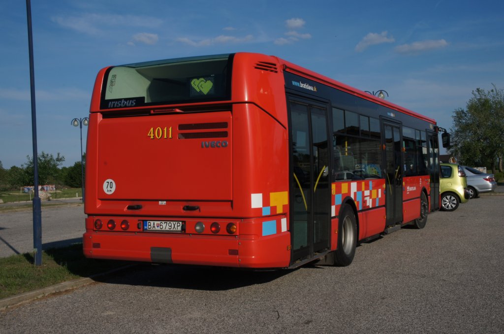 Irisbus Citelis 12M, #4011, Hochzeitlich Autobus 05.05.2012 Čunovo