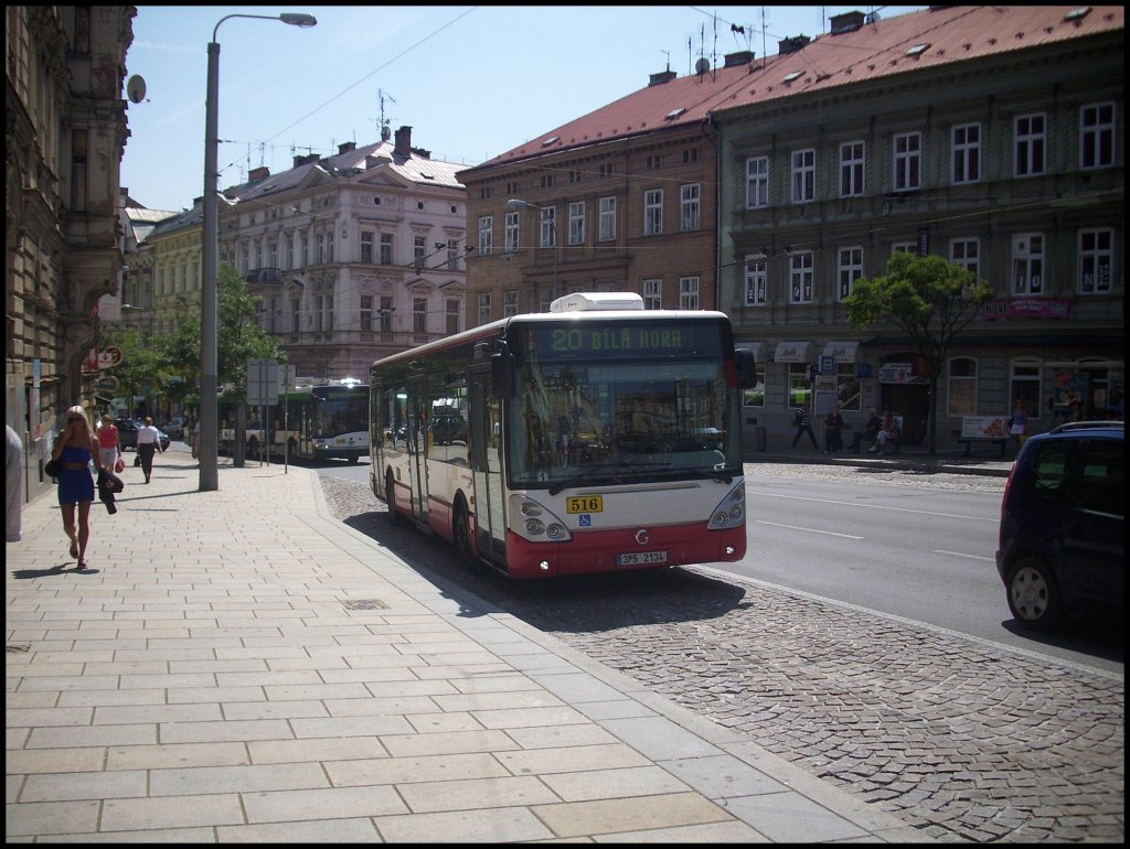 Irisbus Citelis der Dopravn podniky města Plzně in Plzen am 24.07.2013