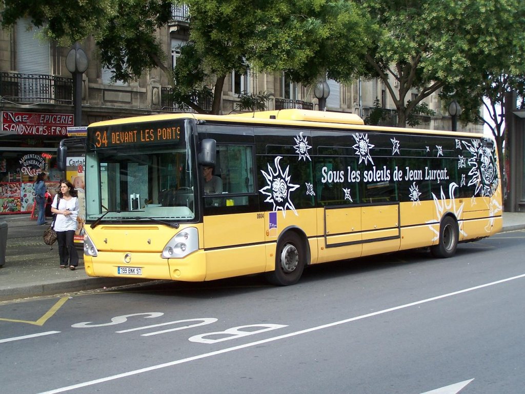 Irisbus Citlis Line Nr 0604 am 08/07/11.