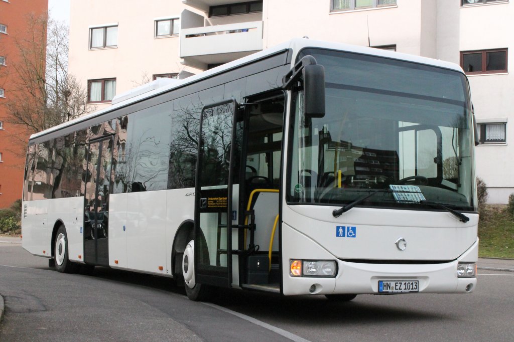 Irisbus Crossway LE - HN-EZ 1013 - Aufnahmeort: Heilbronn Rosenberg - Betrieb: Omnibusverkehr Zgel GmbH

