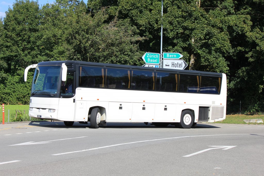 Irisbus Illiade imm M29357 de l'Arme Suisse photographi le 29.08.2012 prs de Berne 