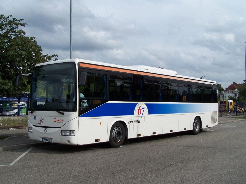 Irisbus Recreo II von Veolia Transport in Haguenau am 02/09/2009.