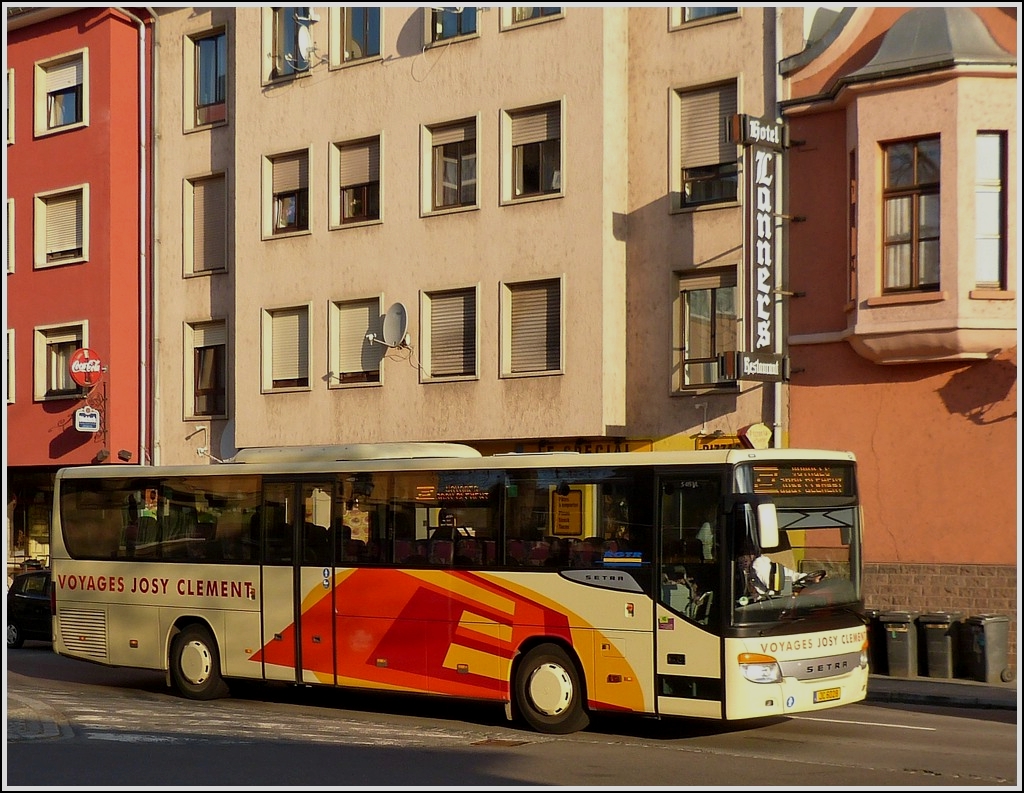 (JC 6029) Setra S 415 UL aufgenommen am 25.04.2013 in den Strassen von Ettelbrck.