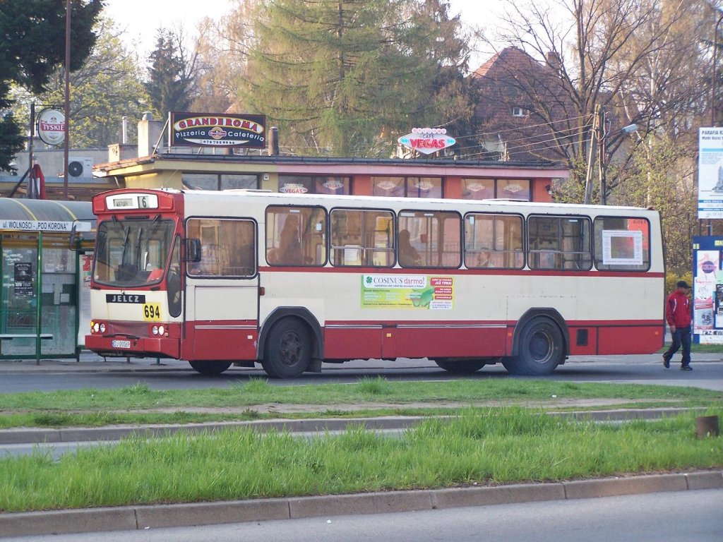 Jelcz PR 110 M Nr 694 in Cieplice am 25/04/10.