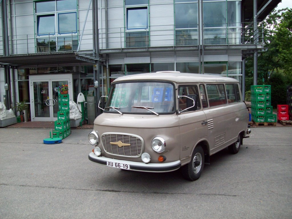 Kleinbus Barkas B1000 in Hartmannsdorf 24.07.10