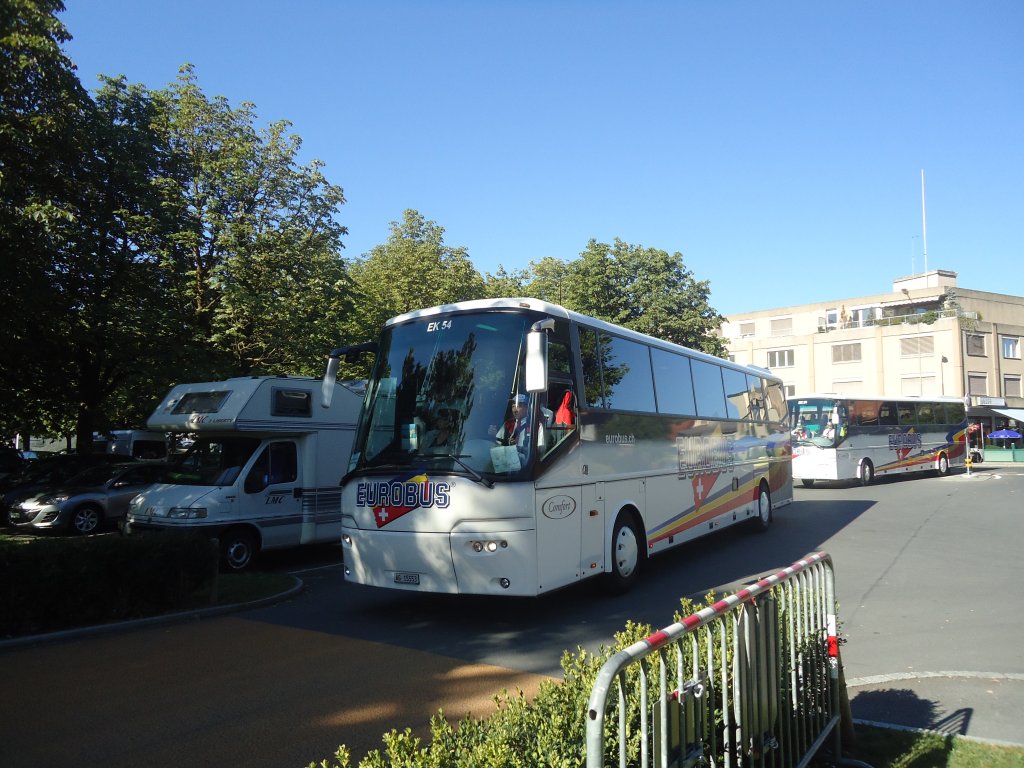 Knecht, Windisch (Eurobus) - Nr. 54/AG 15'553 - Bova am 1. August 2012 in Thun, Strandbad
