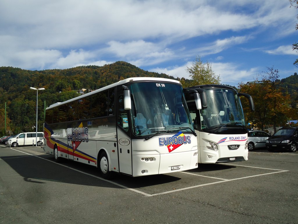 Knecht, Windisch (Eurobus) - Nr. 50/AG 7788 - Bova am 18. Oktober 2012 in Thun, Seestrasse
