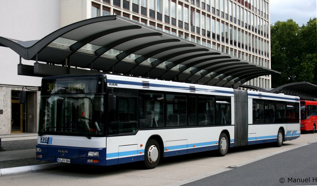 KVG (KO KV 154).
Aufgenommen am HBF Koblenz, 19.8.2010.