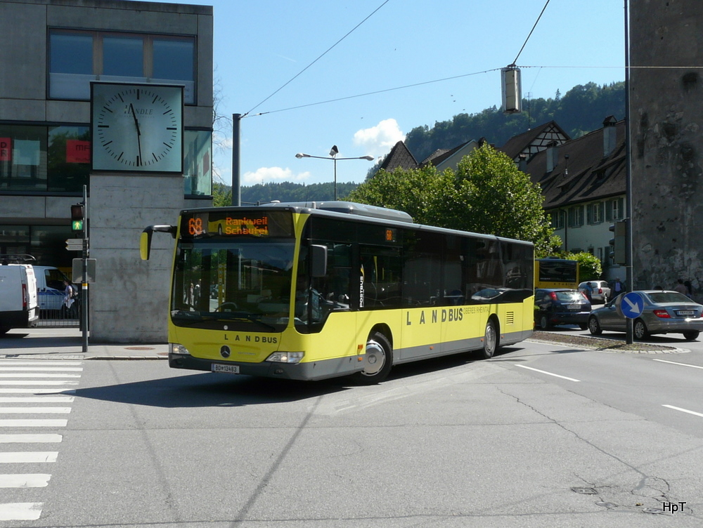 LandBus - Mercedes Citaro BD 13483 unterwegs in Feldkirch am 24.05.2011