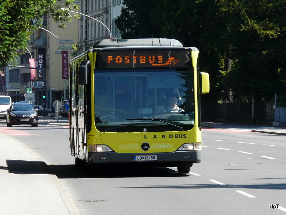 LandBus - Mercedes Citaro BD 13488 unterwegs in Feldkirch am 24.05.2011