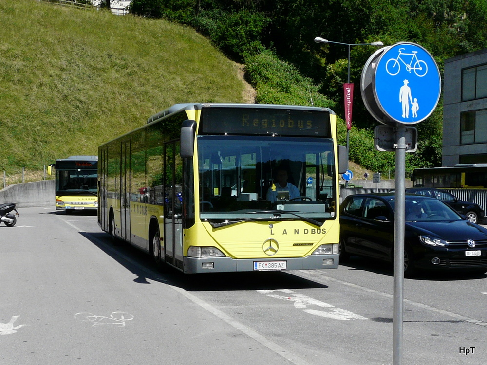 LandBus - Mercedes Citaro FK 385 AZ unterwegs in Feldkirch am 24.05.2011