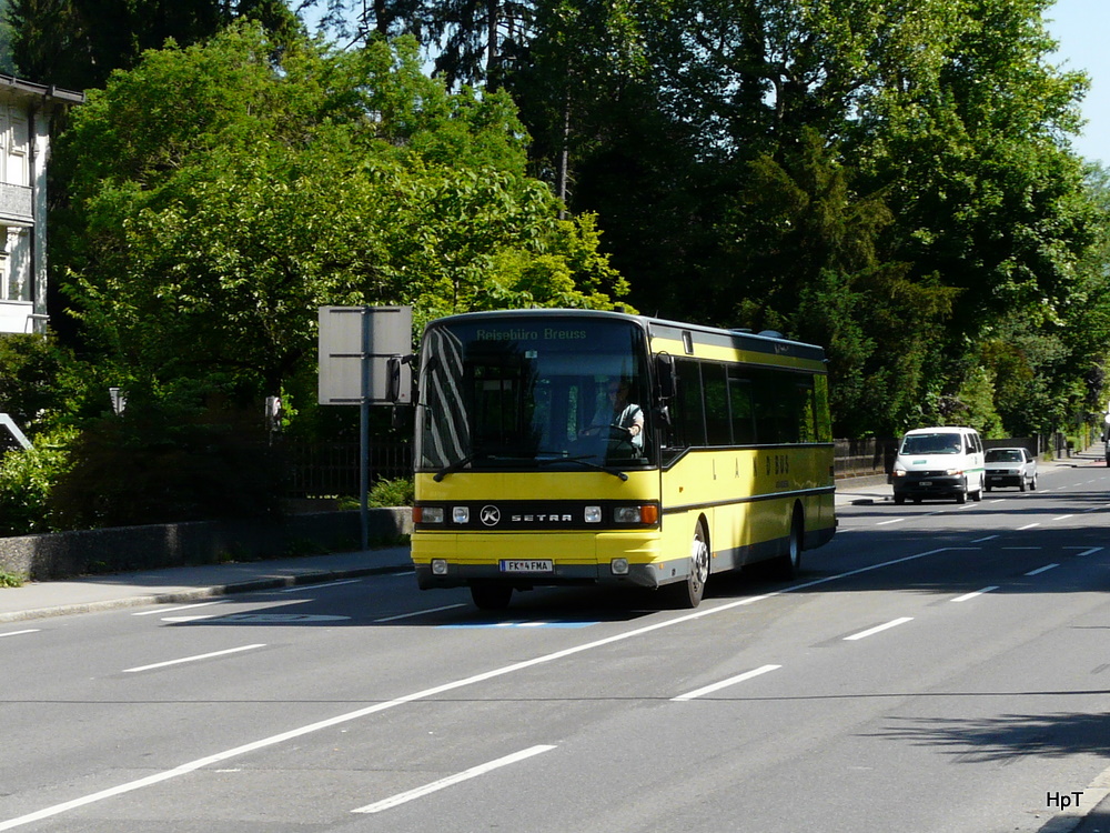 LandBus - Setra  FK 4 FMA unterwegs in Feldkirch am 24.05.2011