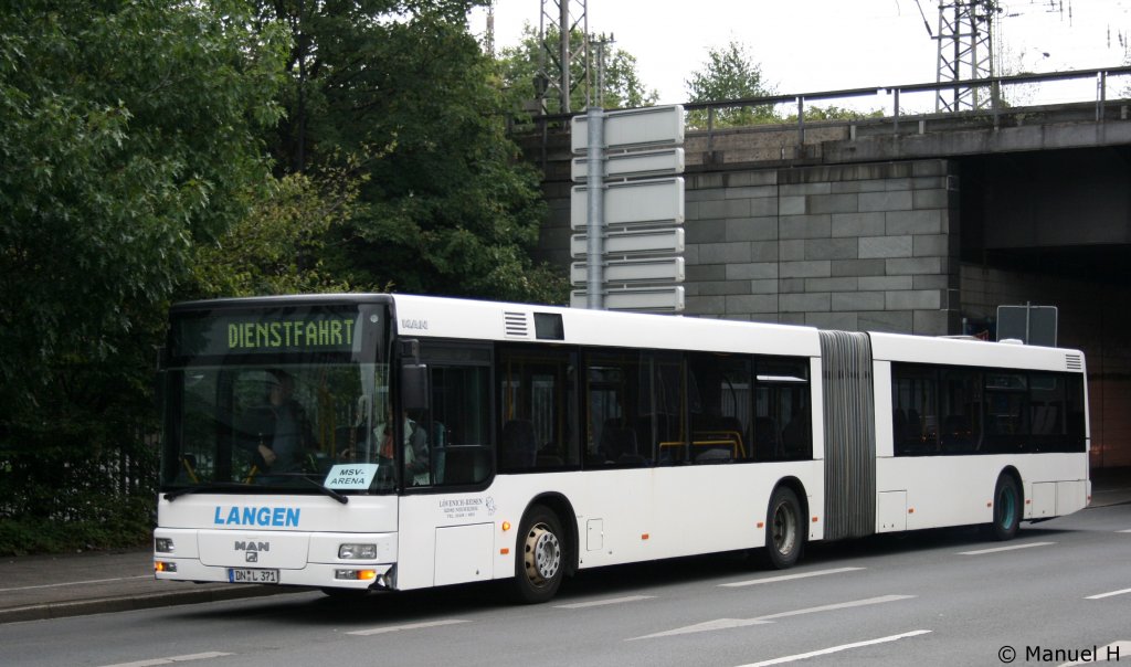 Langen Reisen (DN L 371).
Duisburg HBF, 31.7.2010.