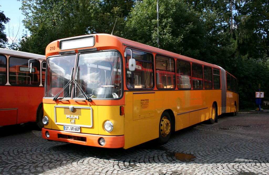 Linienbustreffen 25.9.2010 in Essen 
MAN SG 192
Dieser Bus gehrte mal zur KEVAG in Koblenz und trug die Nummer 210.