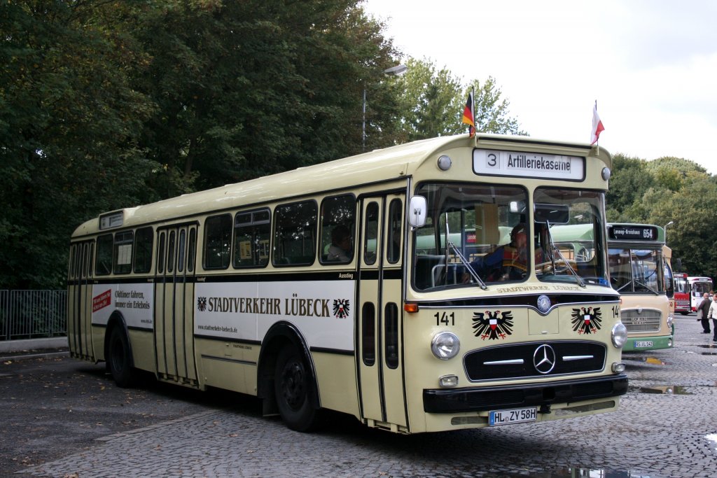 Linienbustreffen 25.9.2010 in Essen 
Verein hist. Stadtverkehr Lbeck
Daimler Benz 317 
Baujahr 1959