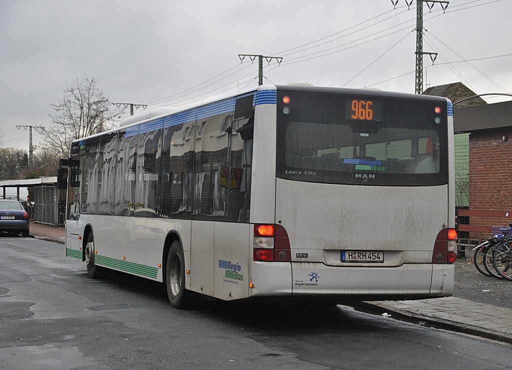 Lions City, am 14.01.2011 in der Bahnhofstrae/Lehrte.