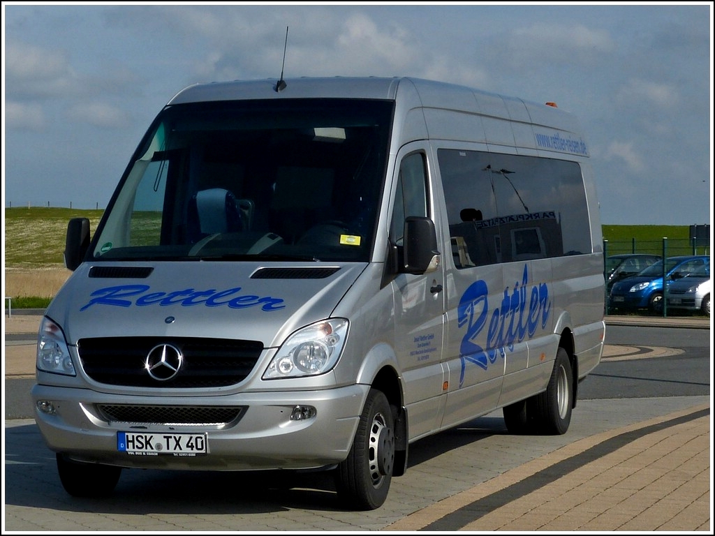 M-B Minibus gesehen auf einem Parplatz in Friesland.07.05.2012