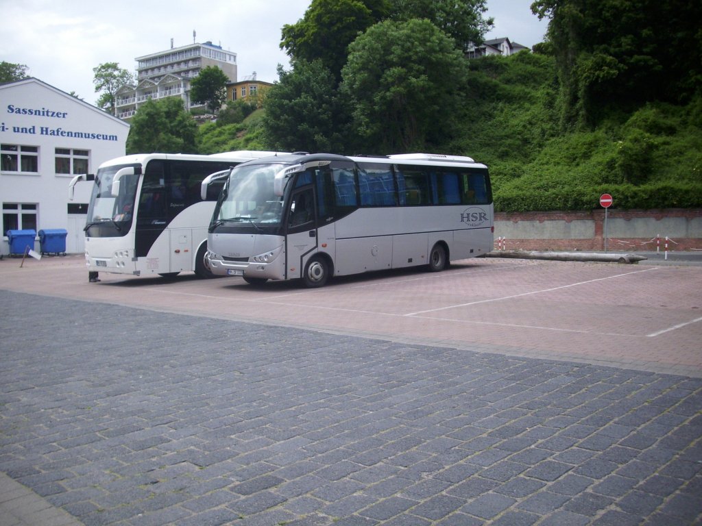 MAN Dexon von HSR aus Deutschland im Stadthafen Sassnitz am 10.06.2012