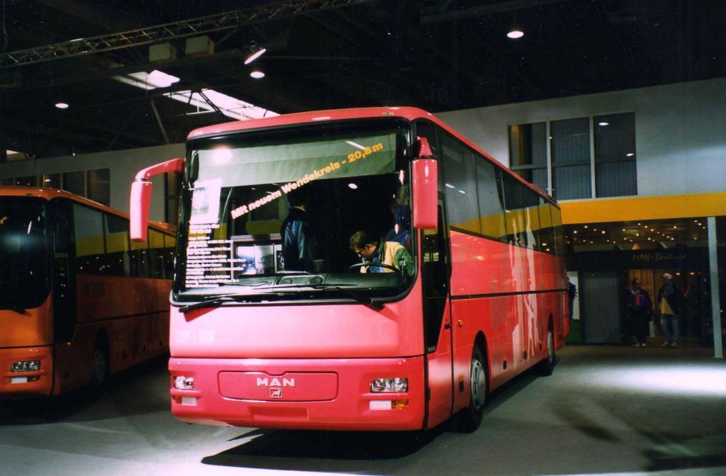 MAN FRH402 Lions Star, aufgenommen auf der IAA 1998 in Hannover.