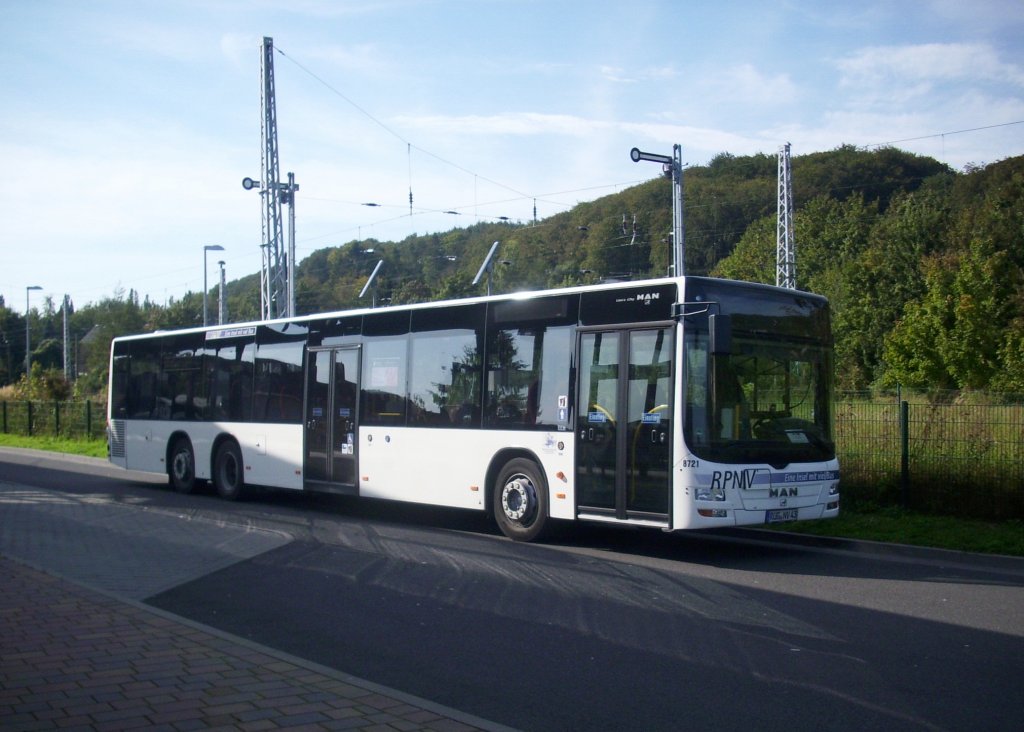 MAN Lion's City der RPNV in Sassnitz am 10.10.2011