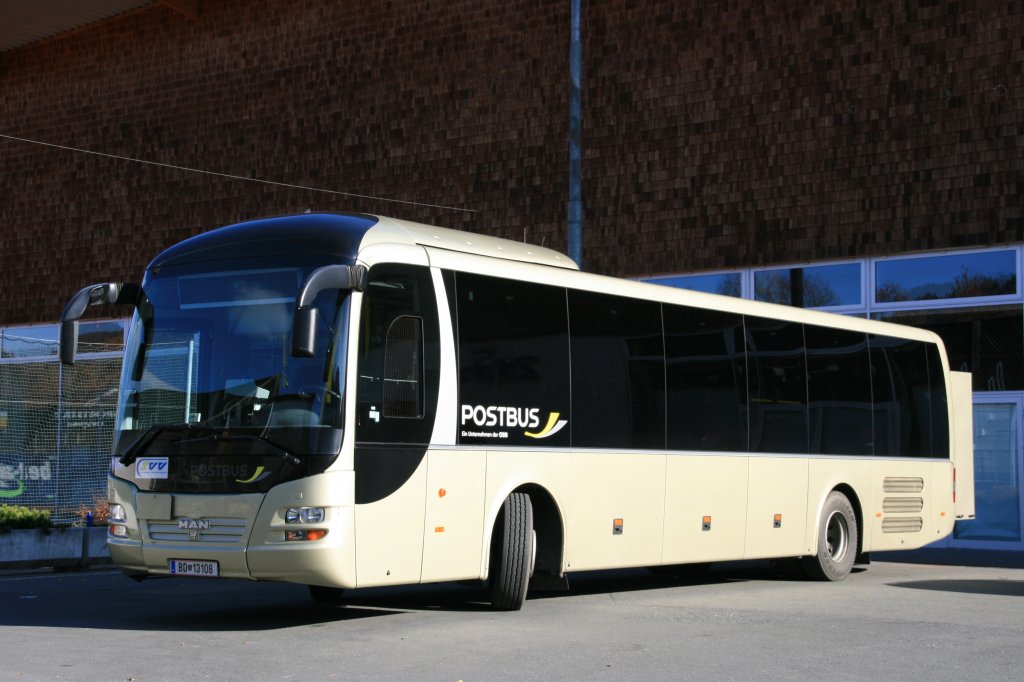 MAN Lion's Regio  Postbus  BD 1308, 06.11.2011 Kitzbhel in Tirol/sterreich
