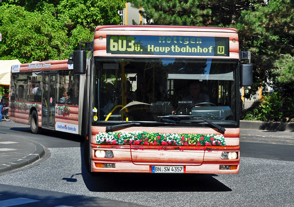 MAN NG 313 der SWB, BN-SW 4357, in Bonn - 07.09.2012