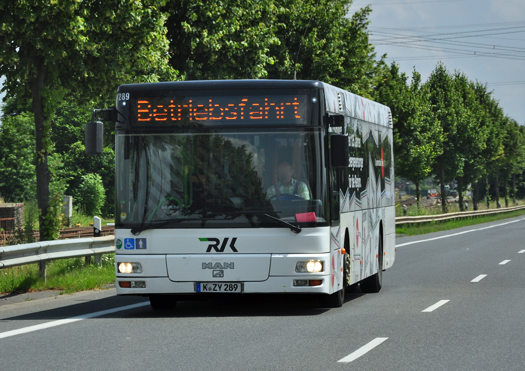 MAN NL 263 der  RVK  bei Meckenheim - 25.06.2012