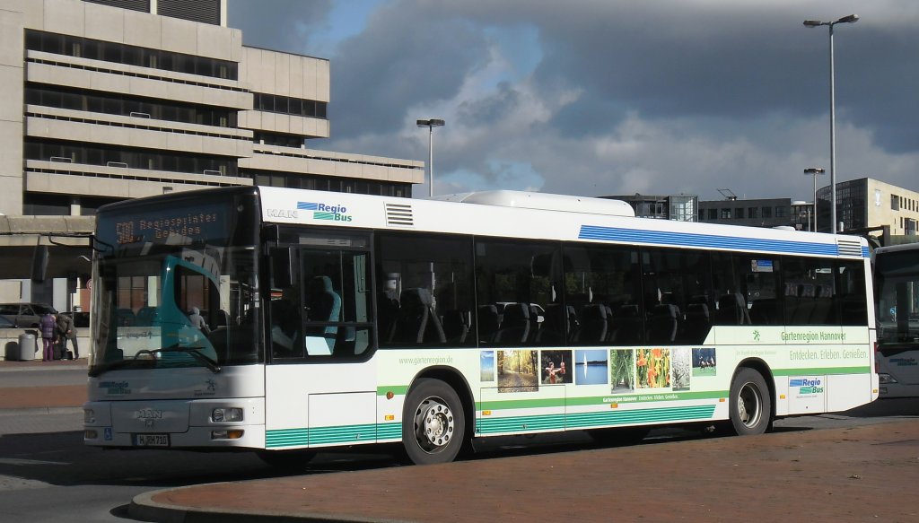MAN NL am ZOB in Hannover am 20.10.2011