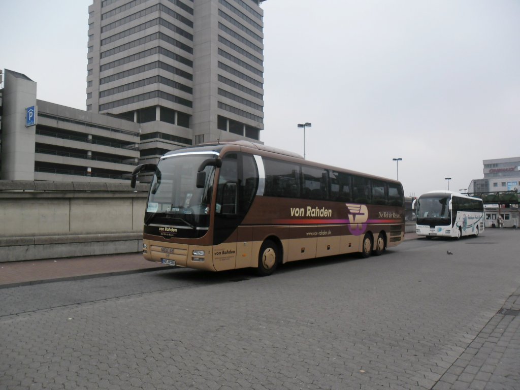 MAN Reisebus ZOB/Hannover am 07.11.2011.