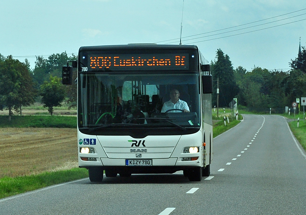 MAN der RVK bei Euskirchen - 25.08.2011