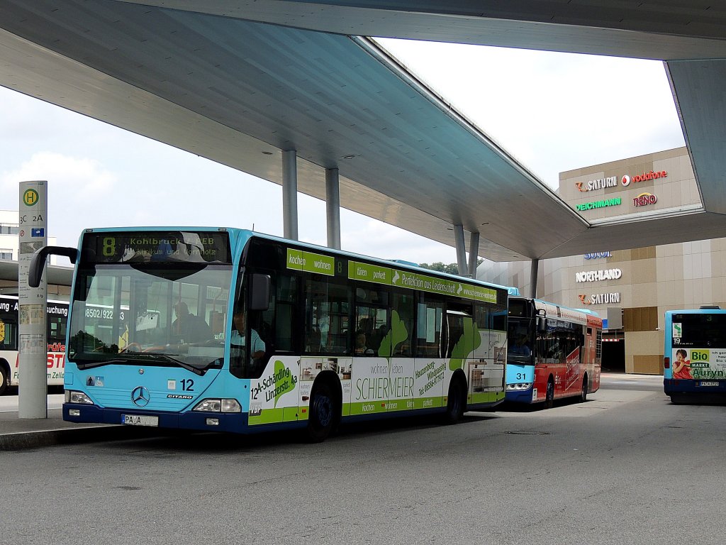 MB-CITARO steht als L8,nach Kohlbruck am ZOB-Passau zur Abfahrt bereit; 130626