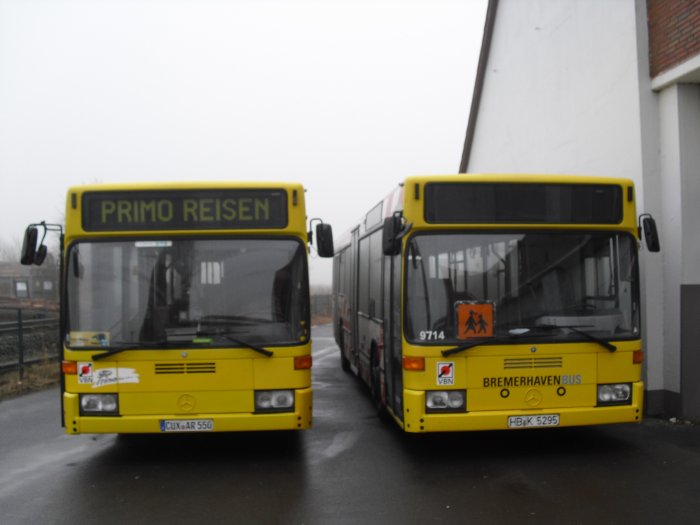 MB O 405 N2 Primo Reisen in Dorum. Dieser Bus ist ein ex BremerhavenBus.