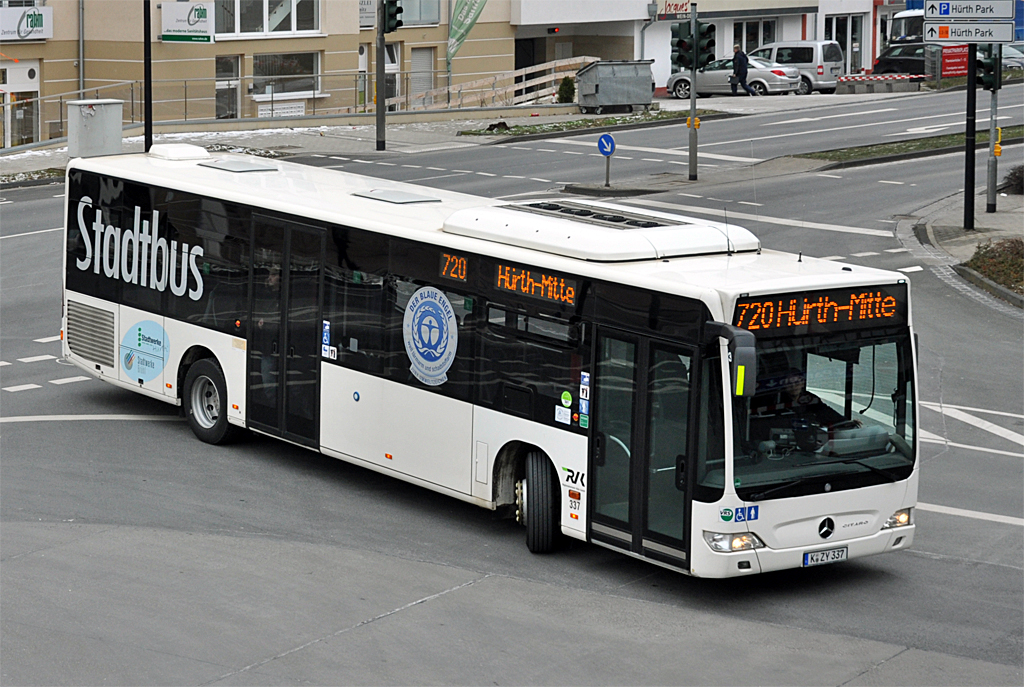 MB O 530 Citaro, K-ZY 337, RVK in Hrth - 12.02.2013