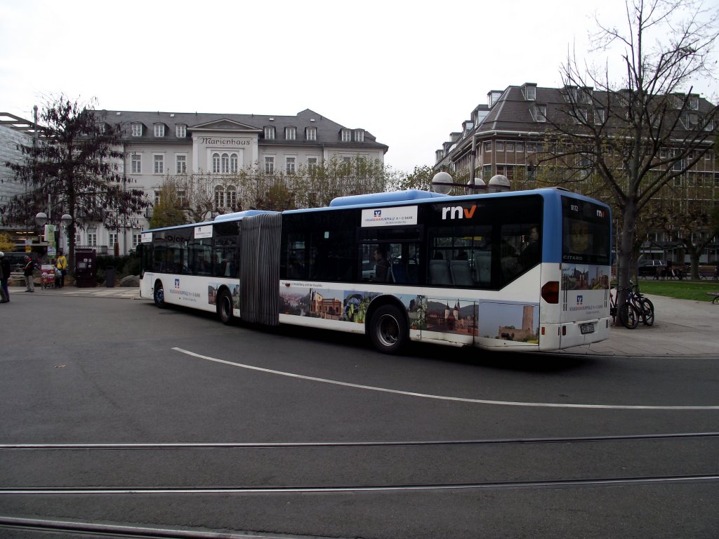Mercedes Benz Citaro C1 in Heidelberg am 18.11.11 auf der Linie 35 
