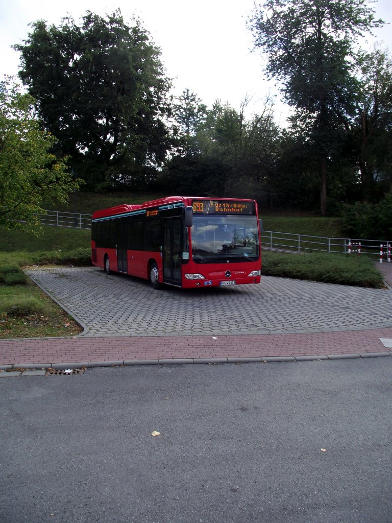 Mercedes Benz Citaro  in Frth Odenwald am 09.10.11