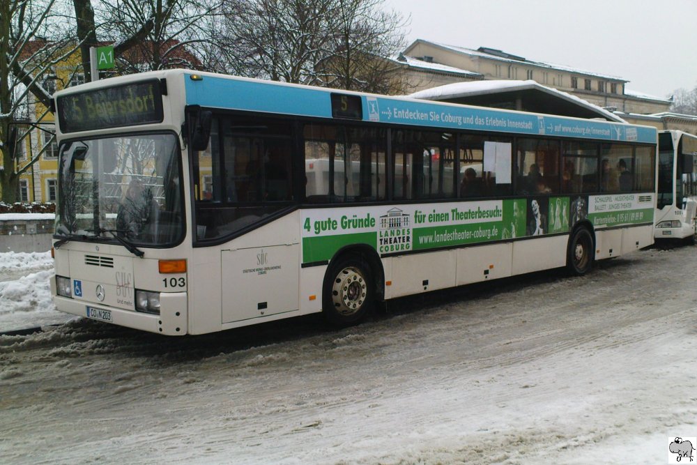 Mercedes Benz O 405  Stdtische Werke berlandwerke Coburg (SC) 