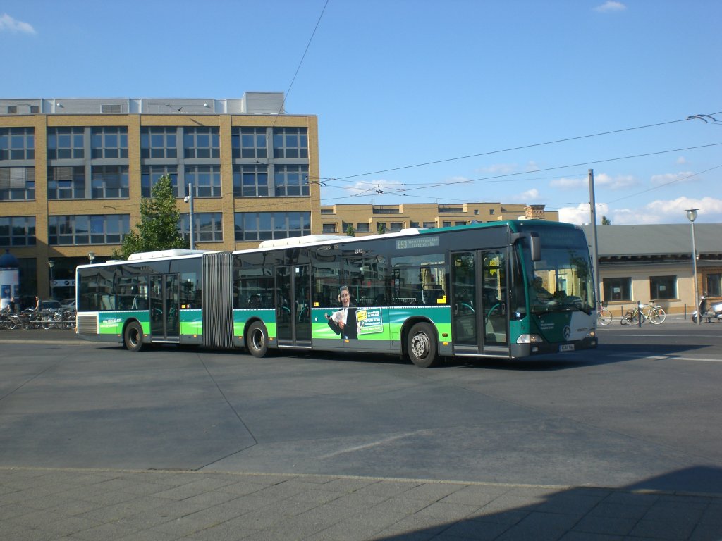 Mercedes-Benz O 530 I (Citaro) auf der Linie 693 nach Hermannswerder Ksselstrae am Hauptbahnhof.