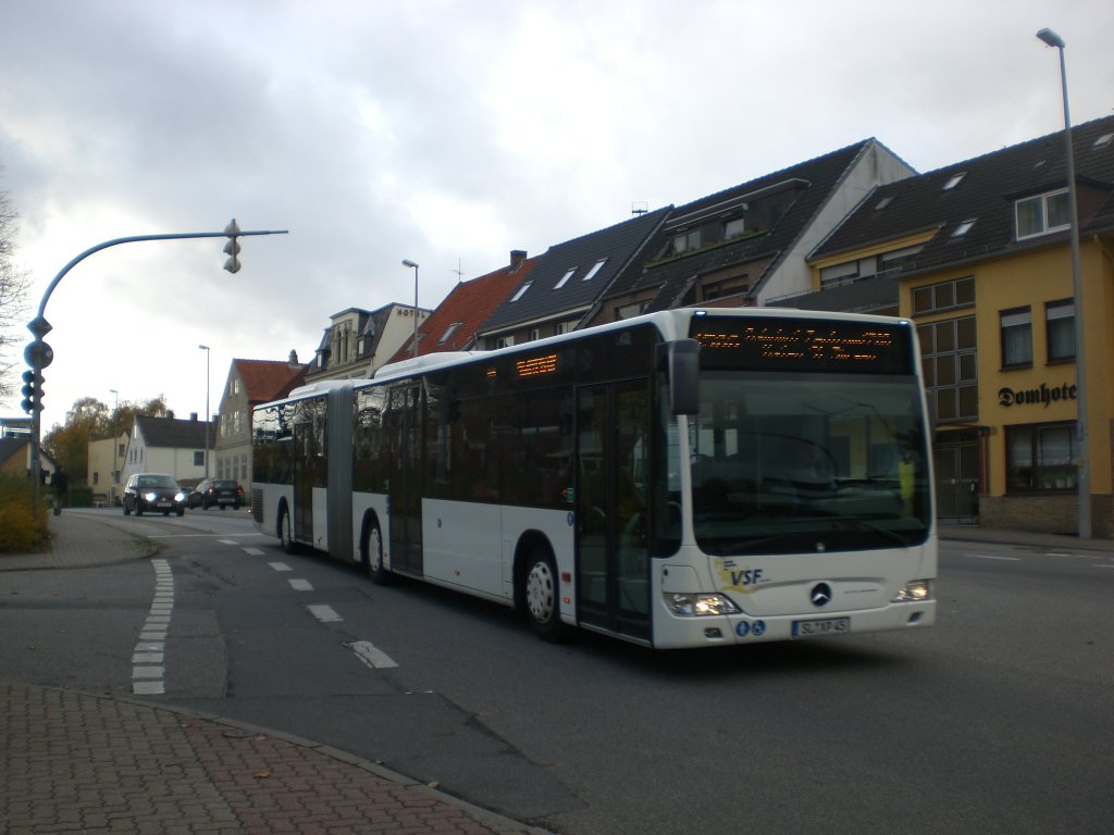 Mercedes-Benz O 530 II (Citaro Facelift) auf der Linie 1506 nach Schleswig Haydnweg nahe vom ZOB Schleswig.