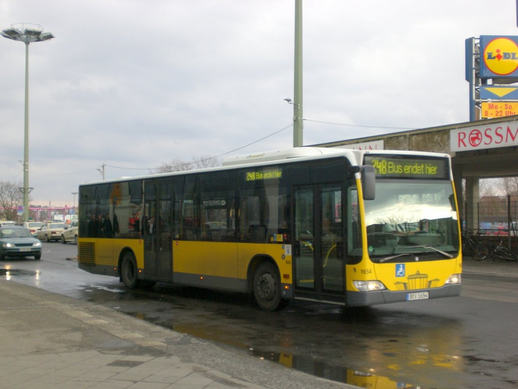 Mercedes-Benz O 530 II (Citaro Facelift) auf der Linie 248 am Ostbahnhof.