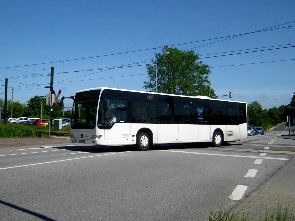 Mercedes-Benz O 530 II (Citaro Facelift) auf der Linie 118 nach Seeheilbad Graal-Mritz an der Haltestelle Rostock-Dierkow Dierkower Kreuz.(3.6.2013) 