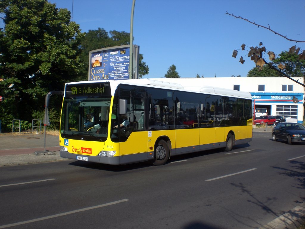 Mercedes-Benz O 530 LE  (Citaro) auf der Linie 164 nach S-Bahnhof Adlershof am U-Bahnhof Rudow.