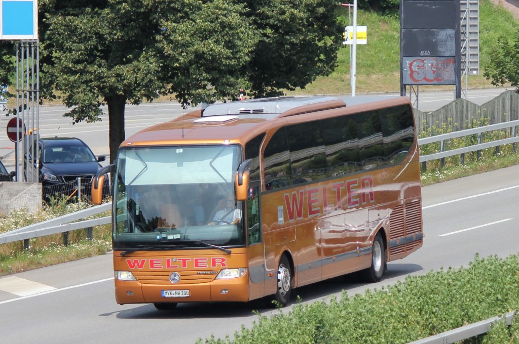 Mercedes Benz Travego, Welter, prs de Berne le 19.07.2013
