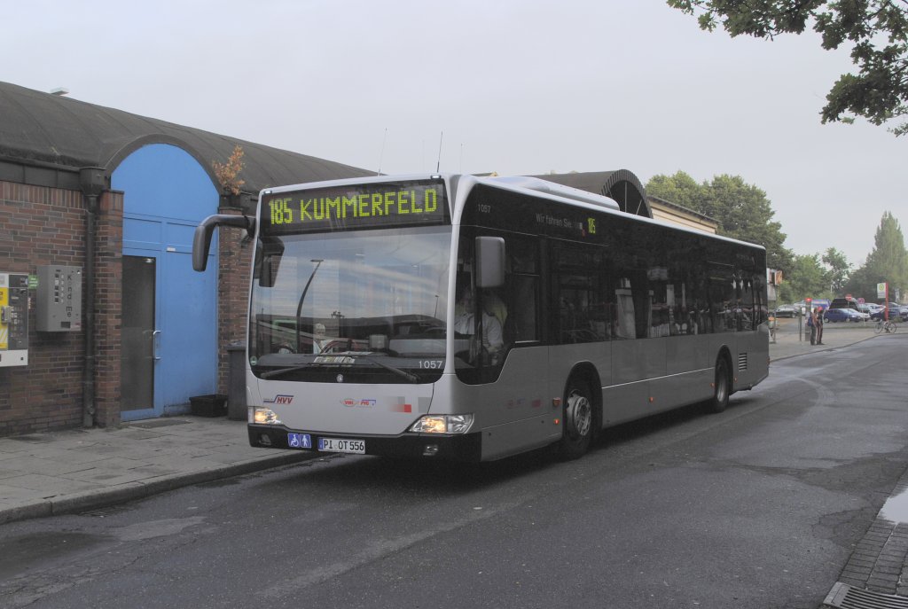 Mercedes Citaro, am 17.07.10 in Pinneberg.