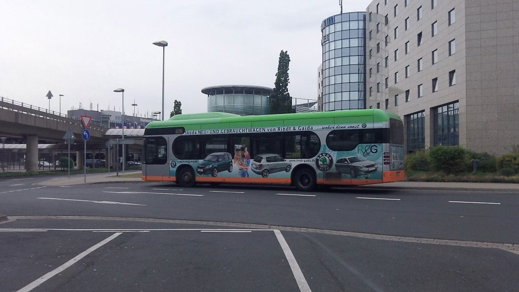 Mercedes Citaro am Flughafen Hannover, am 20.09.2012.