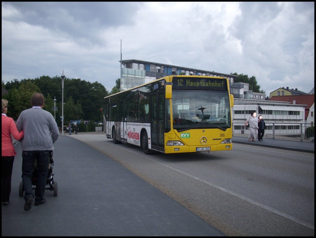 Mercedes Citaro I der Regensburger Verkehrsbetriebe in Regensburg am 22.07.2012 

