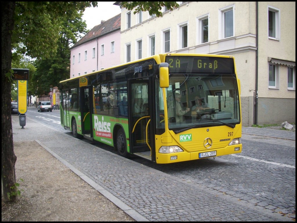 Mercedes Citaro I der Regensburger Verkehrsbetriebe in Regensburg am 22.07.2012 

